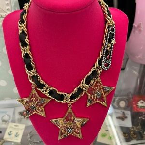 Flash sale Betsey Johnson star statement necklace